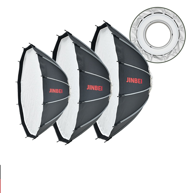 Photography With Lighting - JINBEI 65 Quick Open Parabolic Plyo