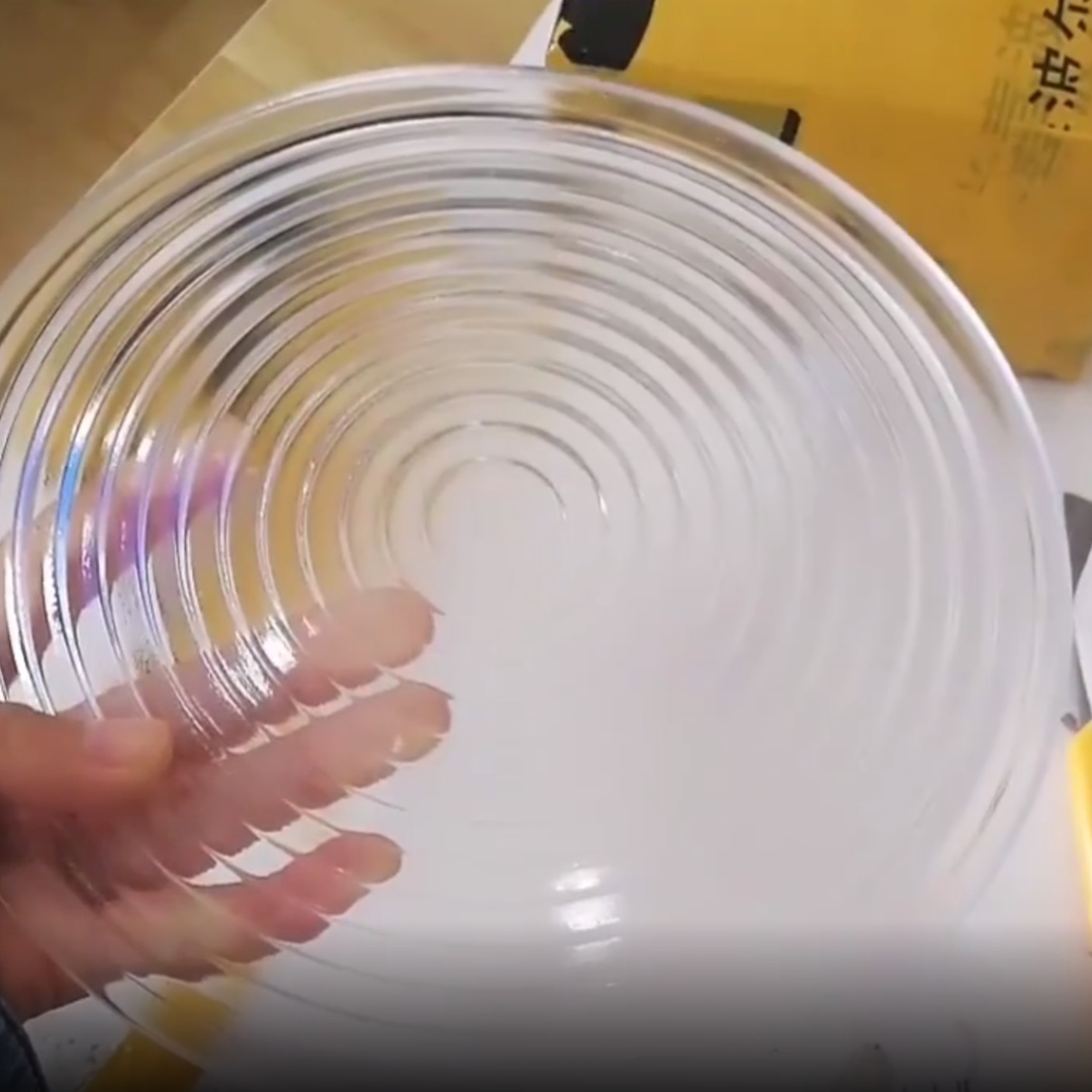 Lighting Glass Photography - Round Fresnel Lens 300mm 80mm-300mm Borosilicate