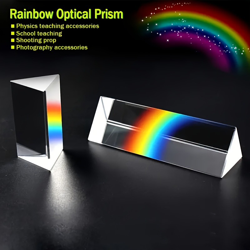 Lighting Glass Photography - Educational Glass Spectral Refraction Prism, Light