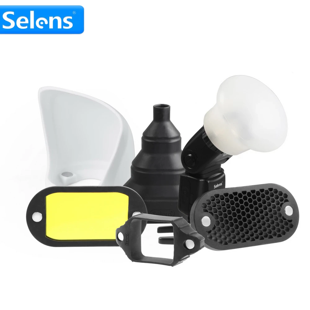 Snoot Flash Modifier - Selens Top Flash Magnetic Accessories 7
