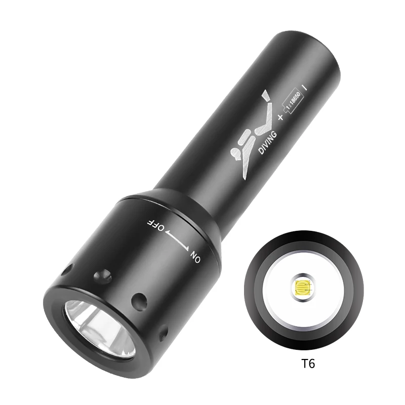 Photography With Lighting - New T6 LED Diving Torch Long-Range