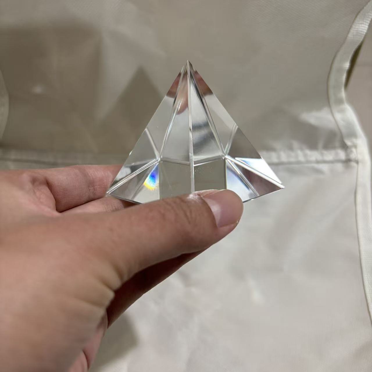 40mm/60mm Quadrangular Pyramid - Lighting Glass Photography recension och pris