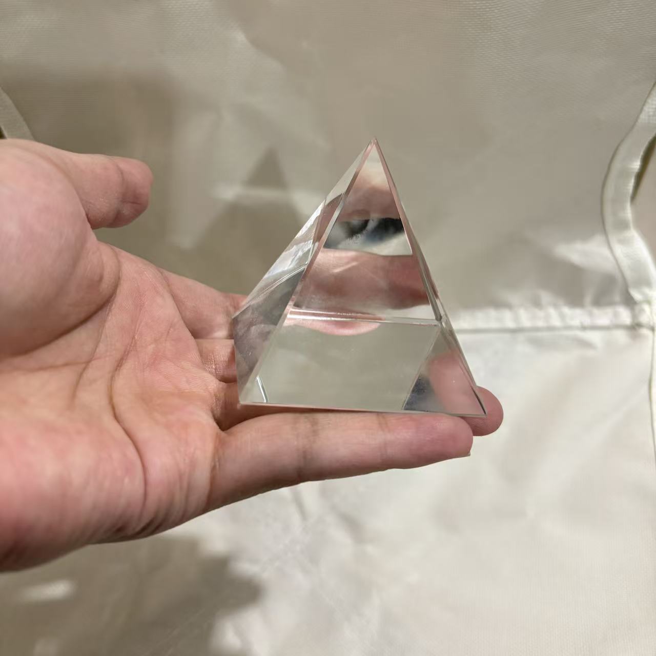 40mm/60mm Quadrangular Pyramid - Lighting Glass Photography recension och pris