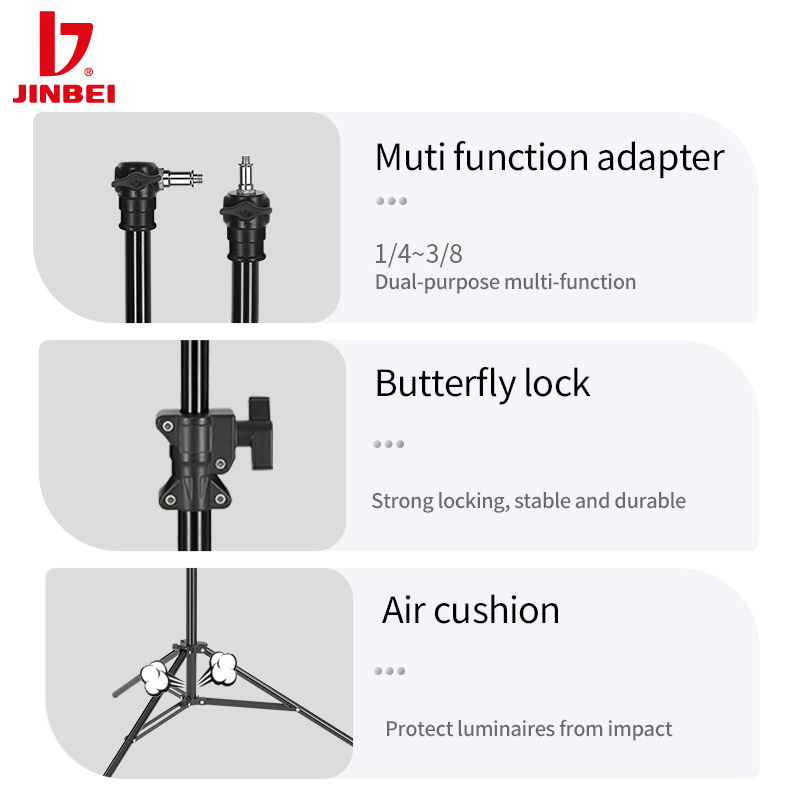 JINBEI MZ-2400FP  Air Cushion  - Photography With Lighting recension och pris