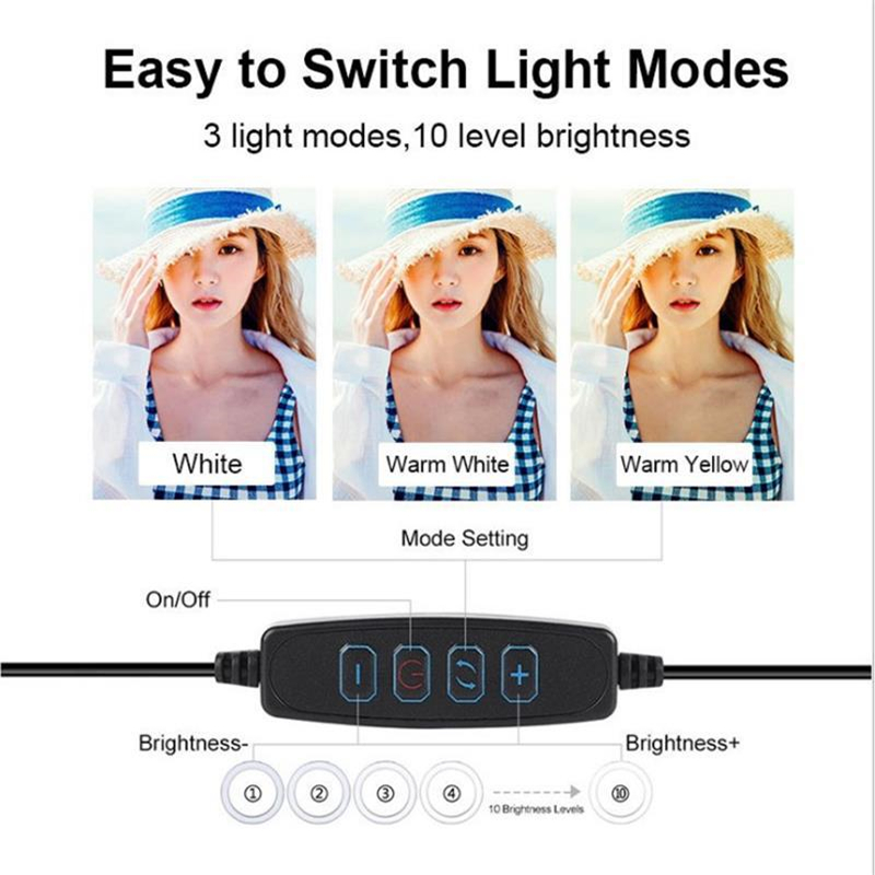 Dimmable Led Ring Light Profis - Lighting Glass Photography recension och pris