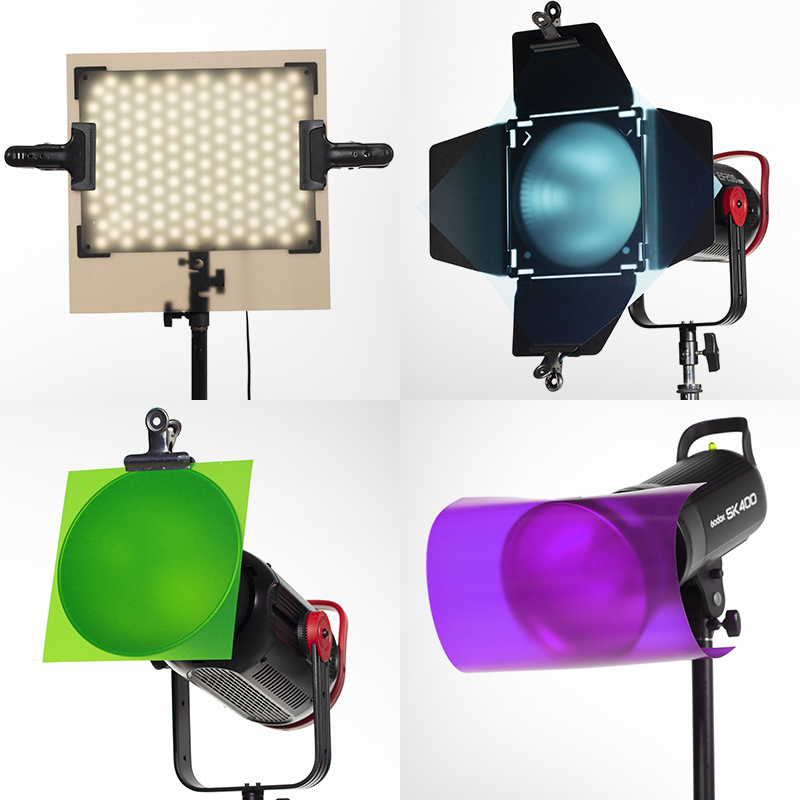 Color Gel Filter Film + Carryi - Photography Lighting Bag recension och pris