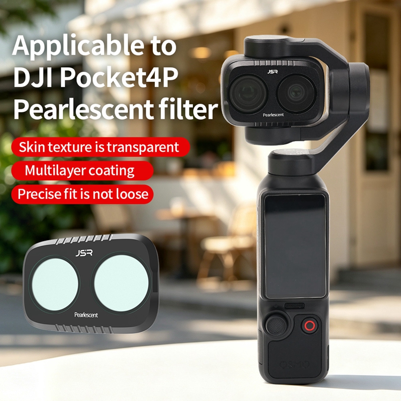 For DJI Osmo Pocket 4P Camera  - Lighting Glass Photography recension och pris