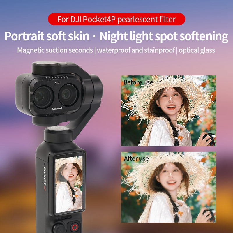 For DJI Osmo Pocket 4P Camera  - Lighting Glass Photography recension och pris