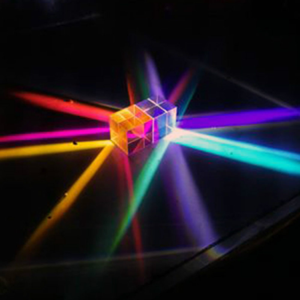 Glass Cube 23mm Dichroic Prism - Lighting Glass Photography recension och pris