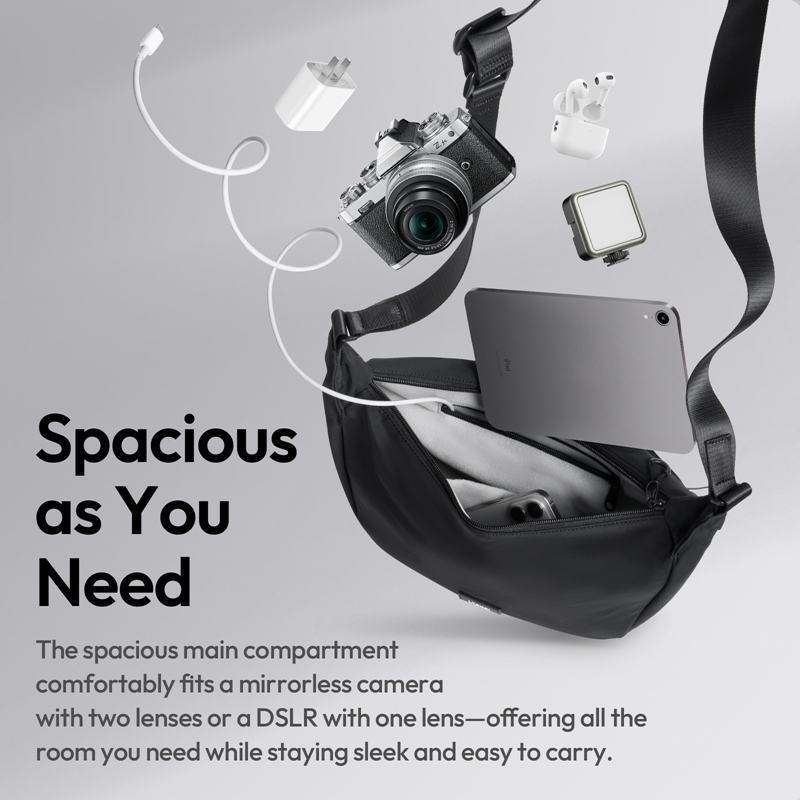 Ulanzi HMN1 Lunar Sling Bag Wh - Photography Lighting Bag recension och pris