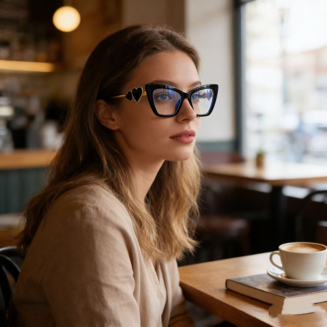 Fashion Eyeglasses for Woman L - Lighting Glass Photography recension och pris
