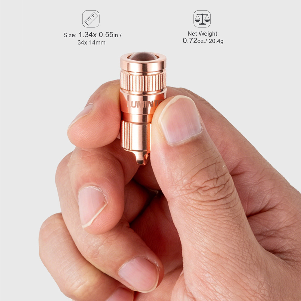 Copper Flashlight EDC LED Pock - Snoot Flash Modifier recension och pris