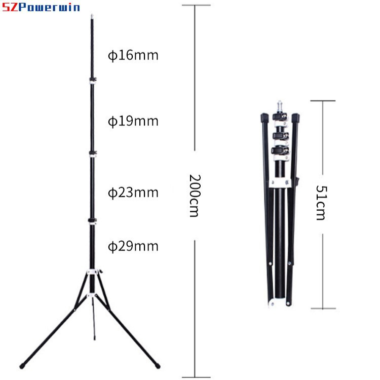 2m Aluminum Alloy Reverse Fold - Photography Lighting With Flash recension och pris