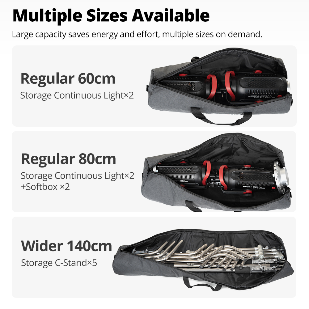 AMBITFUL TB PRO 50/60/70//80/9 - Photography Lighting Bag recension och pris